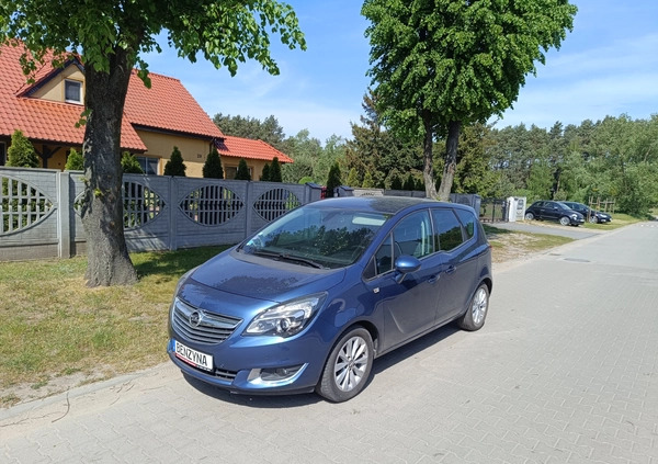 Opel Meriva cena 36900 przebieg: 96000, rok produkcji 2016 z Śrem małe 191